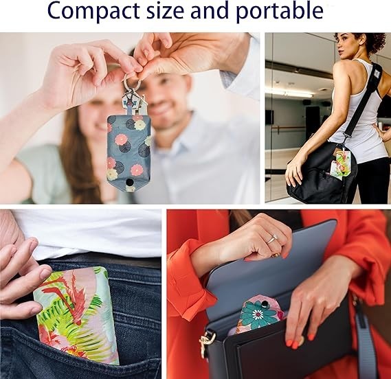 6 Pcs Reusable Shopping Bags Foldable,Grocery Bags in Pocket,Waterproof and M.