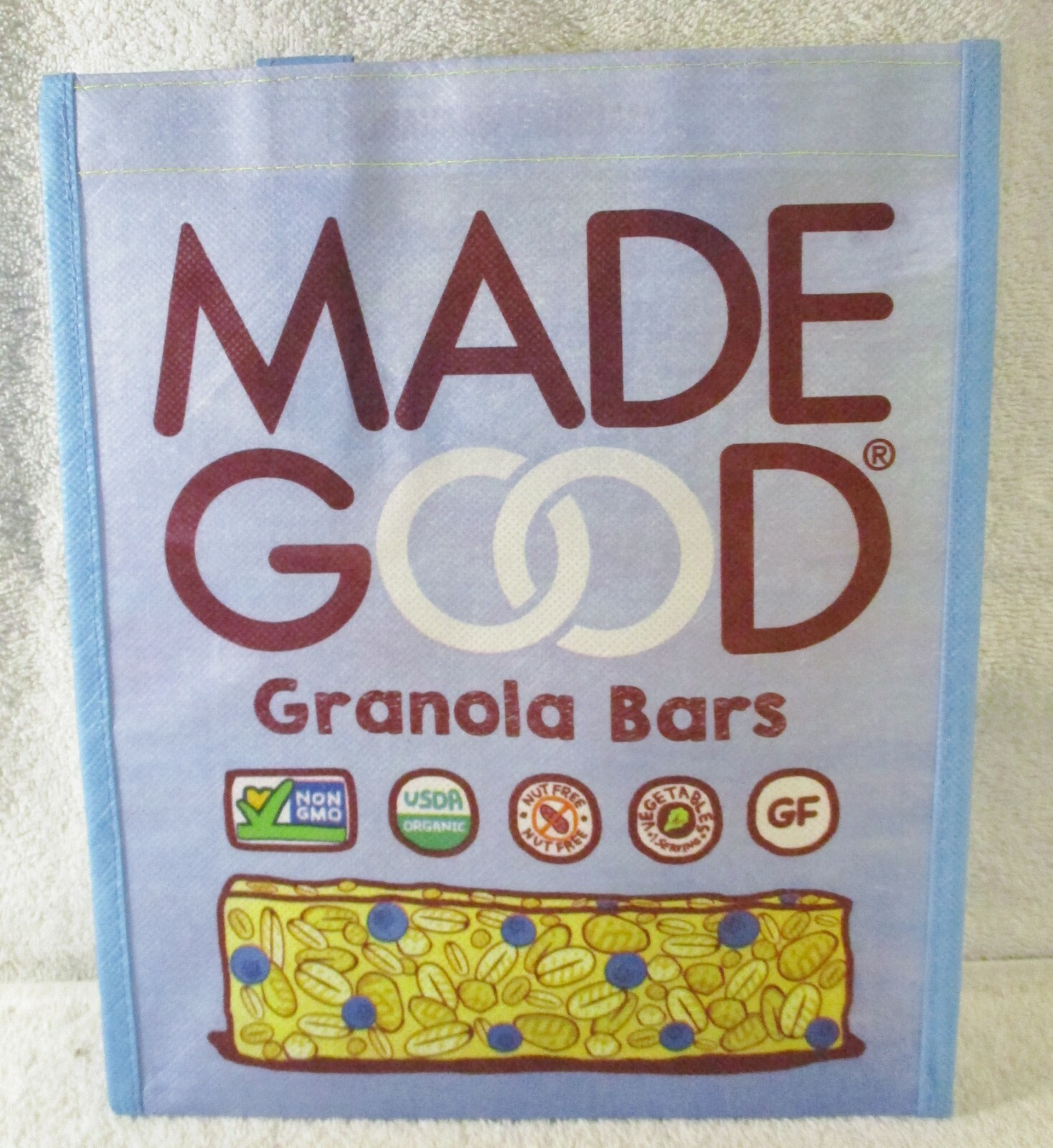 Lot of 12 Made Good Granola Tote Bags Made from Recycled Plastic
