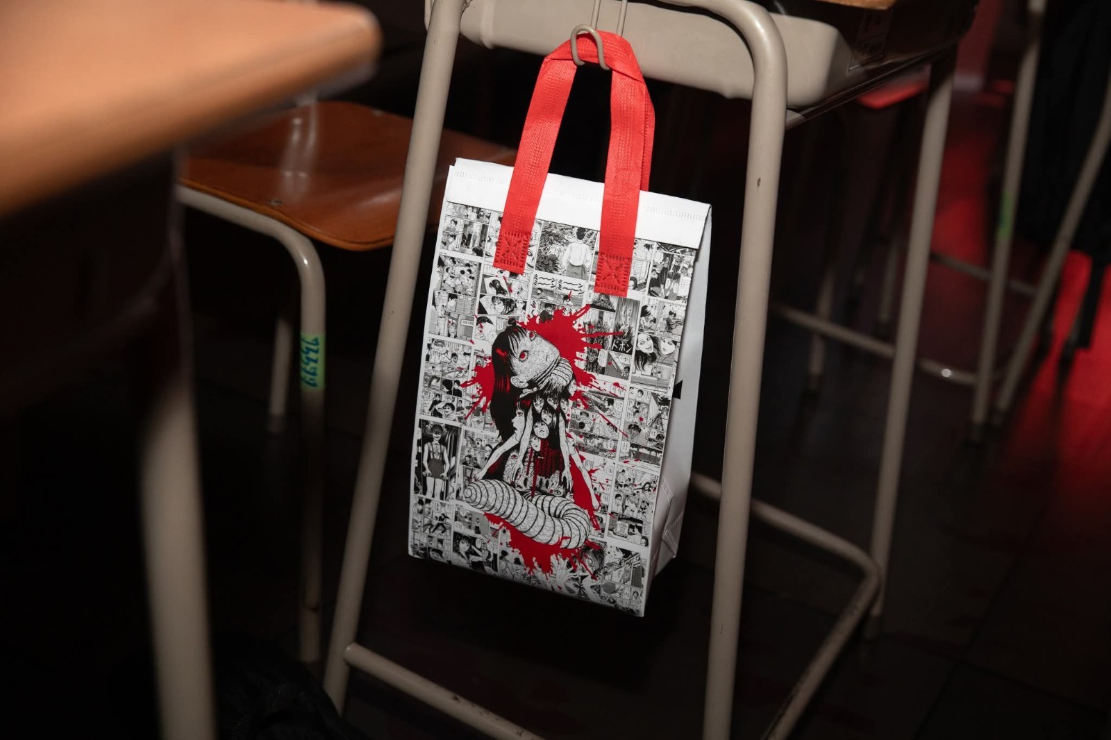 Junji Ito x Nose Tea Thailand Limited 1 set of a random plastic cup shopping bag