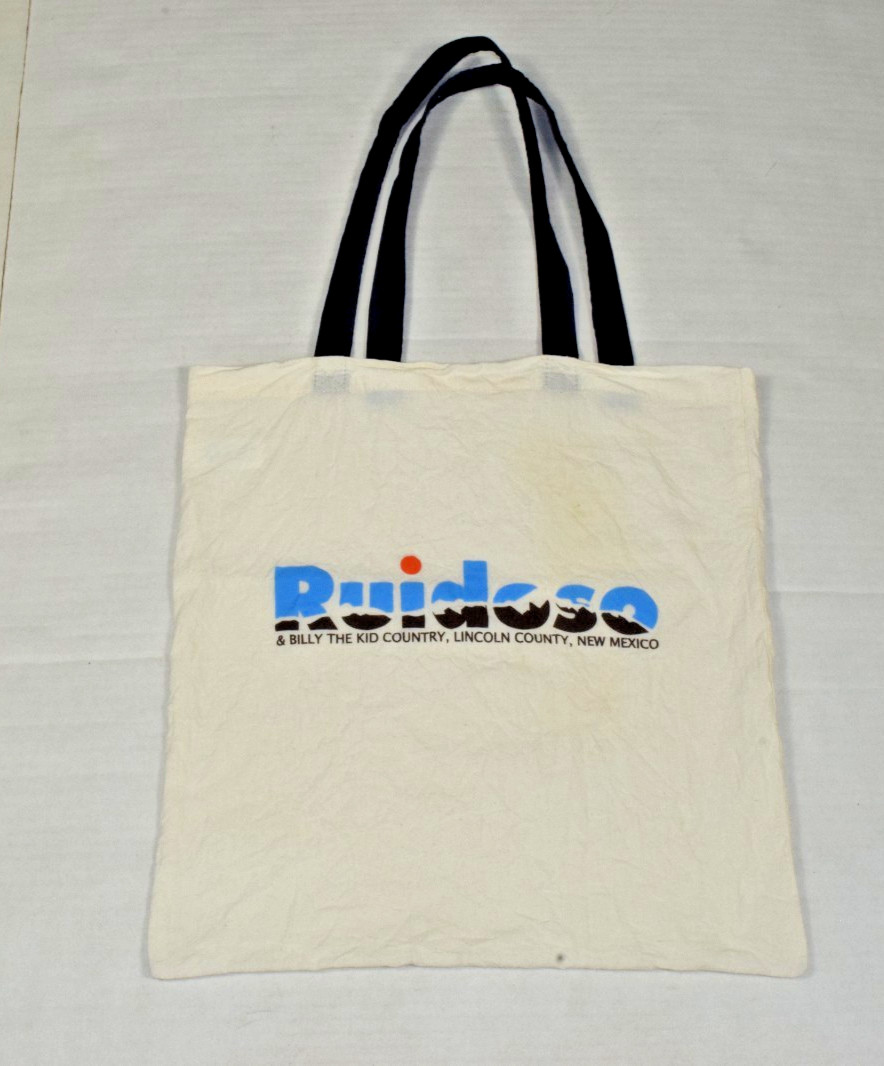 Vintage Port and Company Cotton Tote Bag Y2K Ruidoso New Mexico Billy The Kid