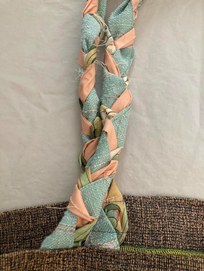 Handmade Reusable Fabric Tote Bag “Rags2Bags”