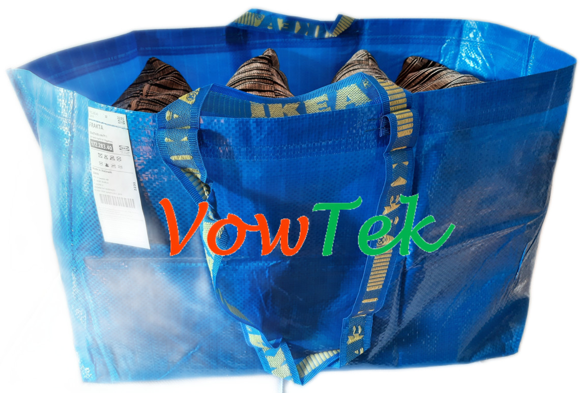 1 IKEA SHOPPING BAG NEW LARGE REUSABLE LAUNDRY TOTE GROCERY STORAGE FRAKTA deal