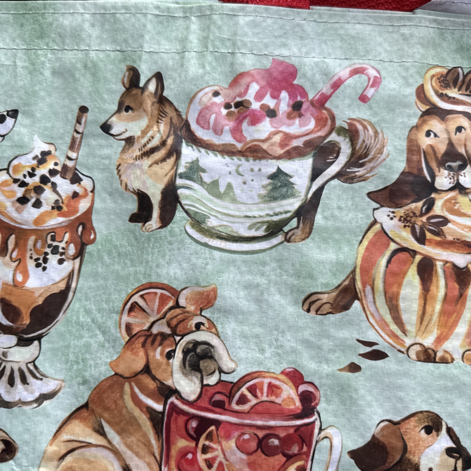 Marshalls – Lot Of 3 Cute Dog Bags – Reusable Totes