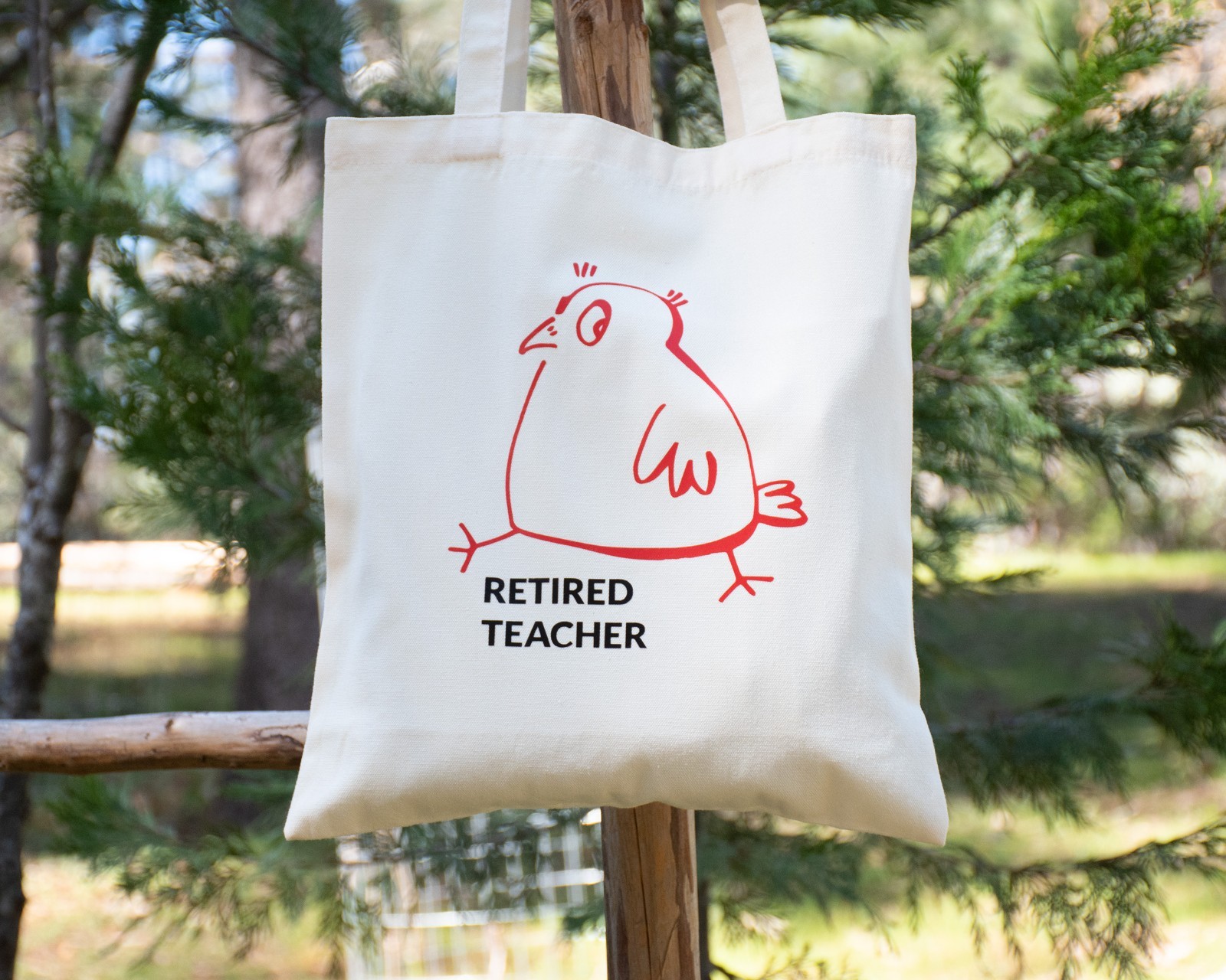 Retired Teacher Tote Bag – Funny Retirement Gift for Educators