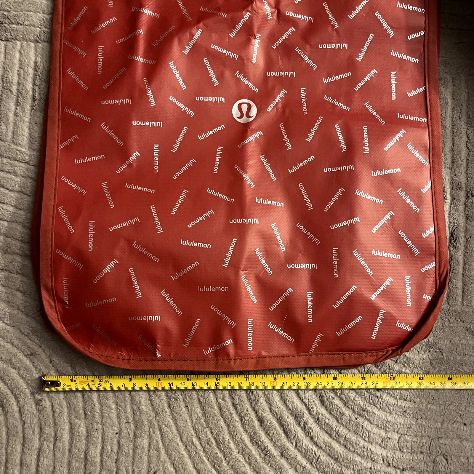 Lululemon Reusable Shopping Tote Bag Large Various Colors Lot 10 Black Red Green