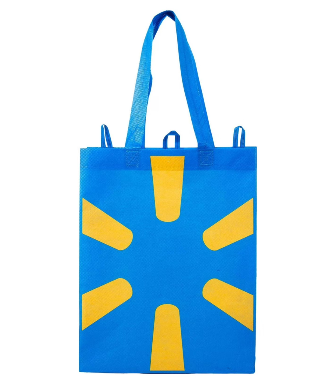 NEW ~SET of 2 ~ Walmart Reusable Shopping Tote Bag for Adults