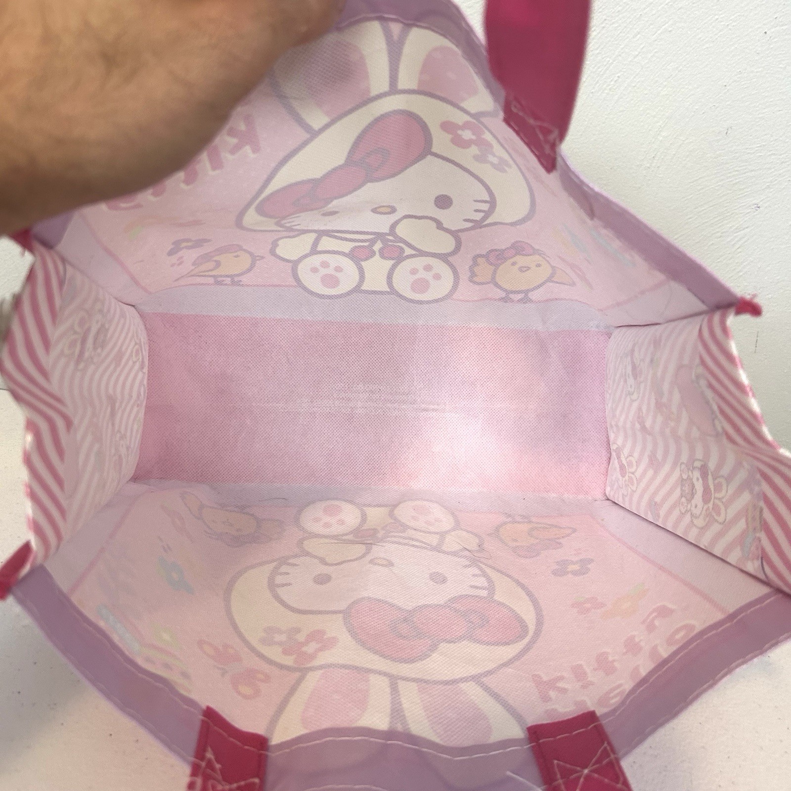 Hello Kitty Easter Tote & My Melody Mini Backpack Sanrio Set Excellent Used