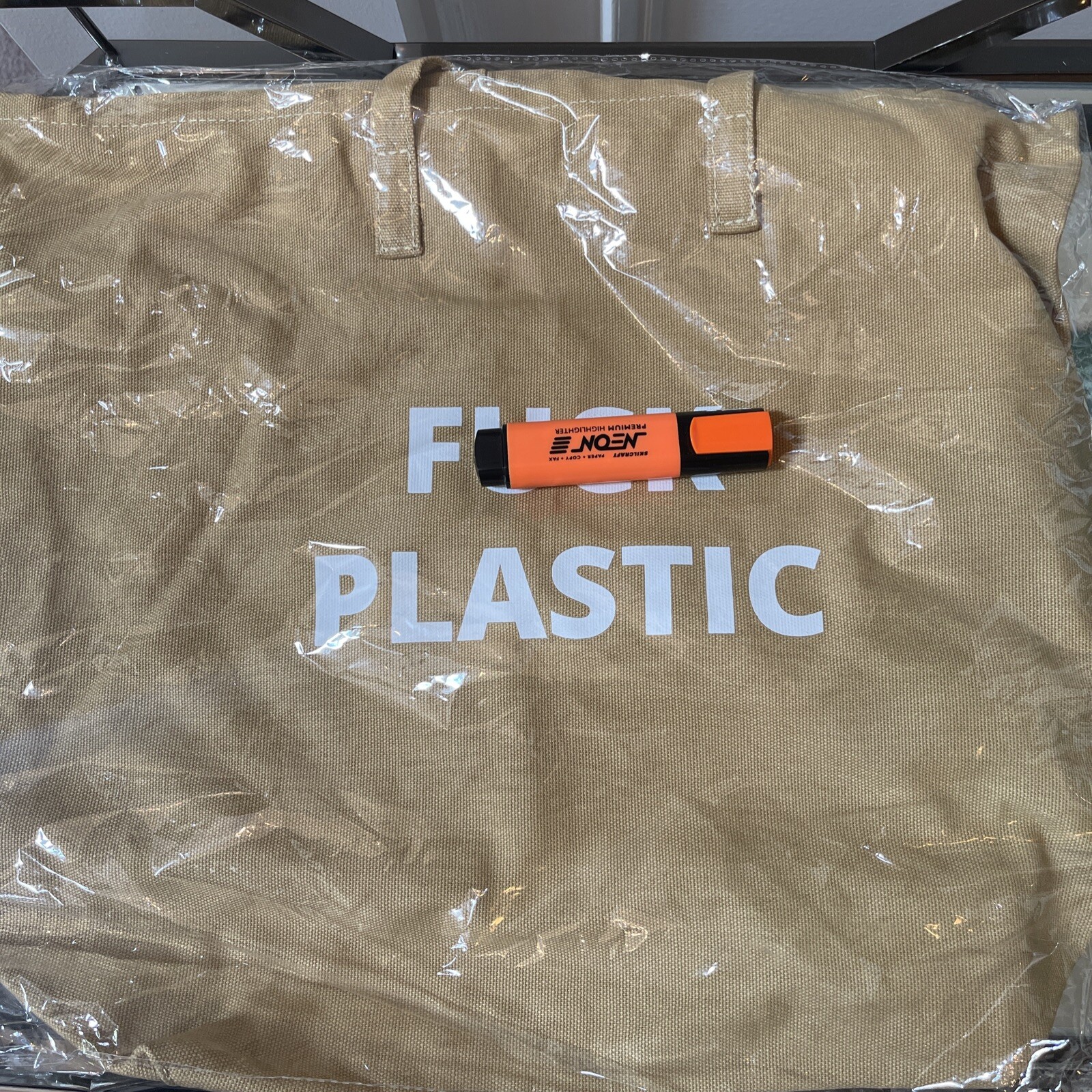 reusable canvas grocery bags FXXX Plastic
