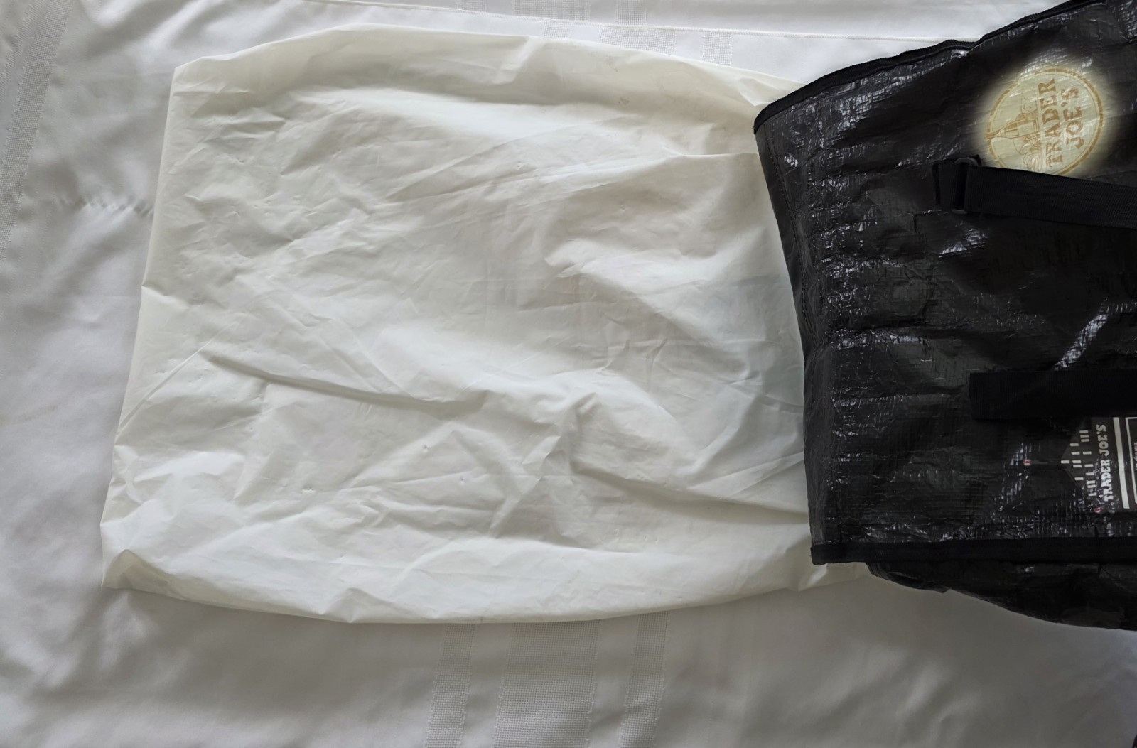 Trader Joe’s Rare & Discontinued Insulated Nocturne Night View Roller Tote Bag