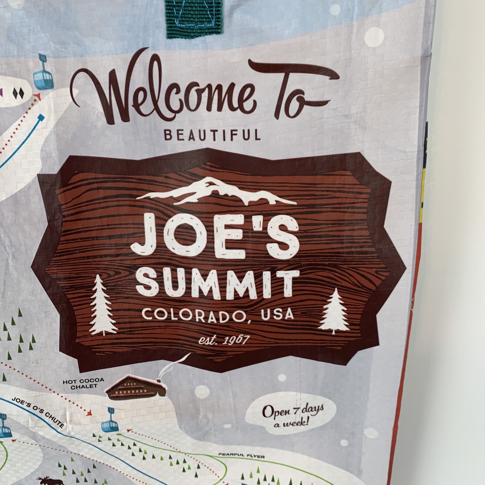 Trader Joe’s Colorado Summit Reusable Shopping Grocery Tote Bag