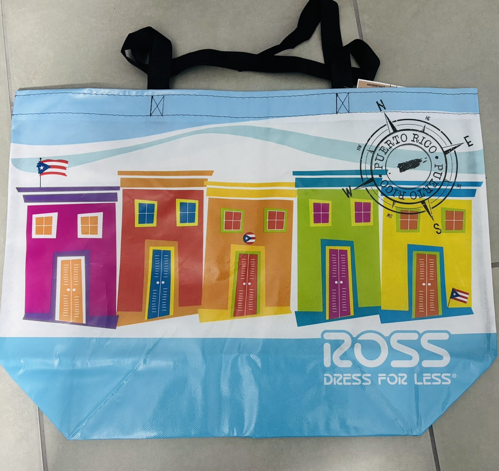 ROSS Puerto Rico Reusable Bags FIESTAS de la SanSé NEW