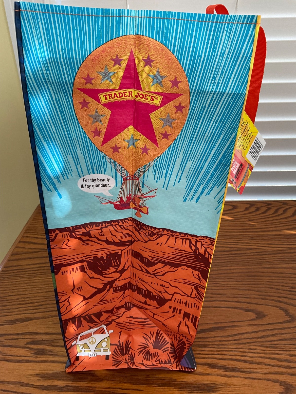 Trader Joes Arizona Shopping Tote Bag, New with Tags