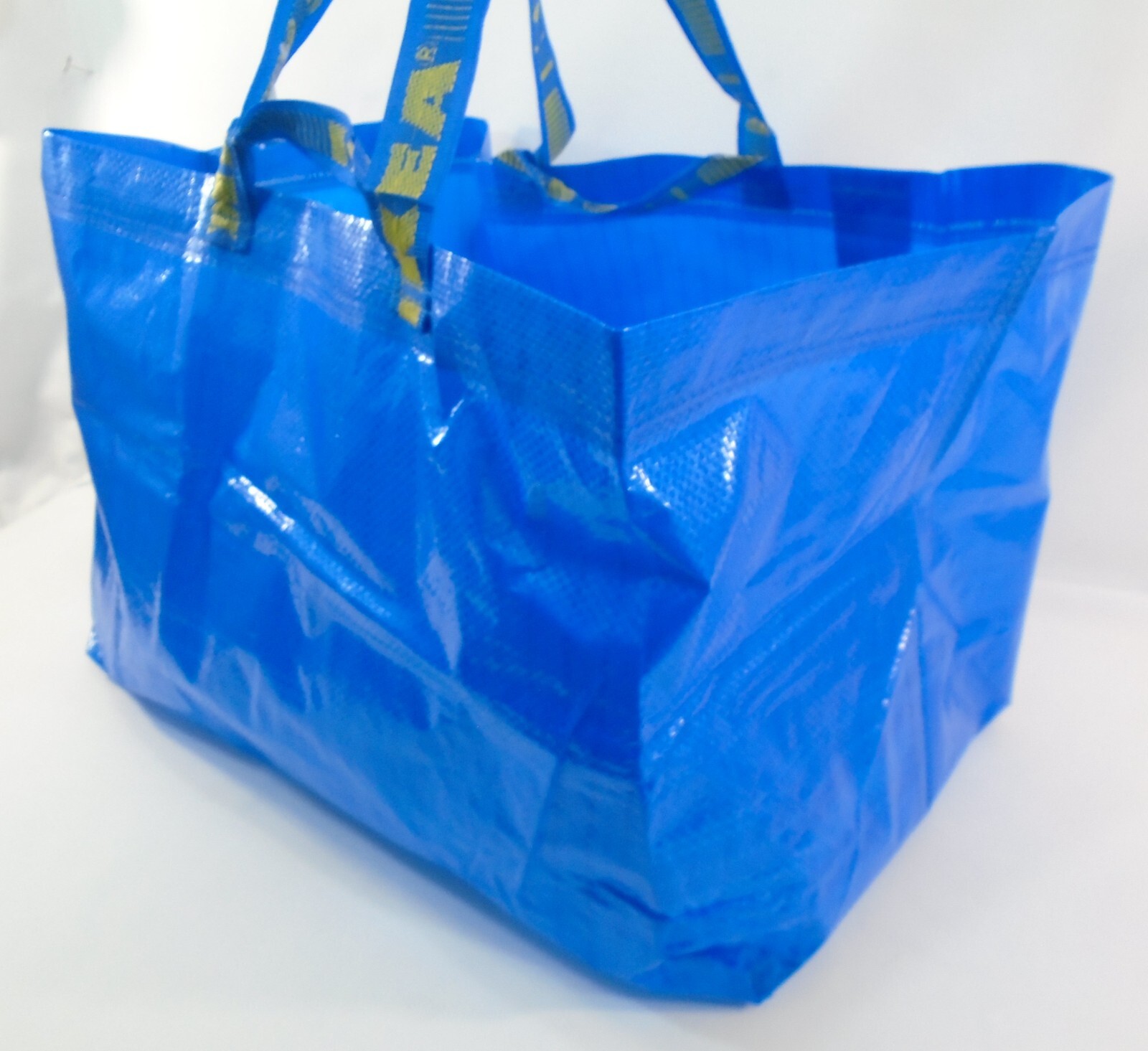 IKEA Blue Frakta 10 Gal. Bag Medium Tote Reusable ECO Grocery Laundry Storage