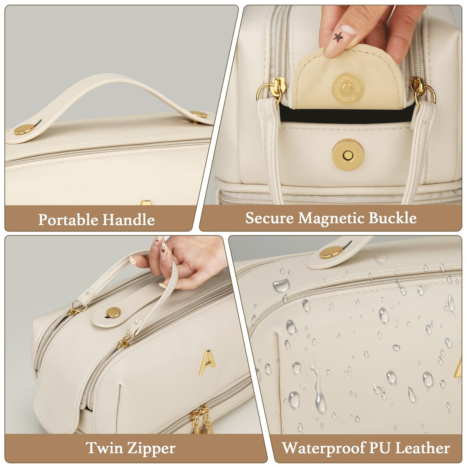 CLOUDWINGS Gifts for Women Birthday 10.5 x 6 x 5.8 inches, Beige