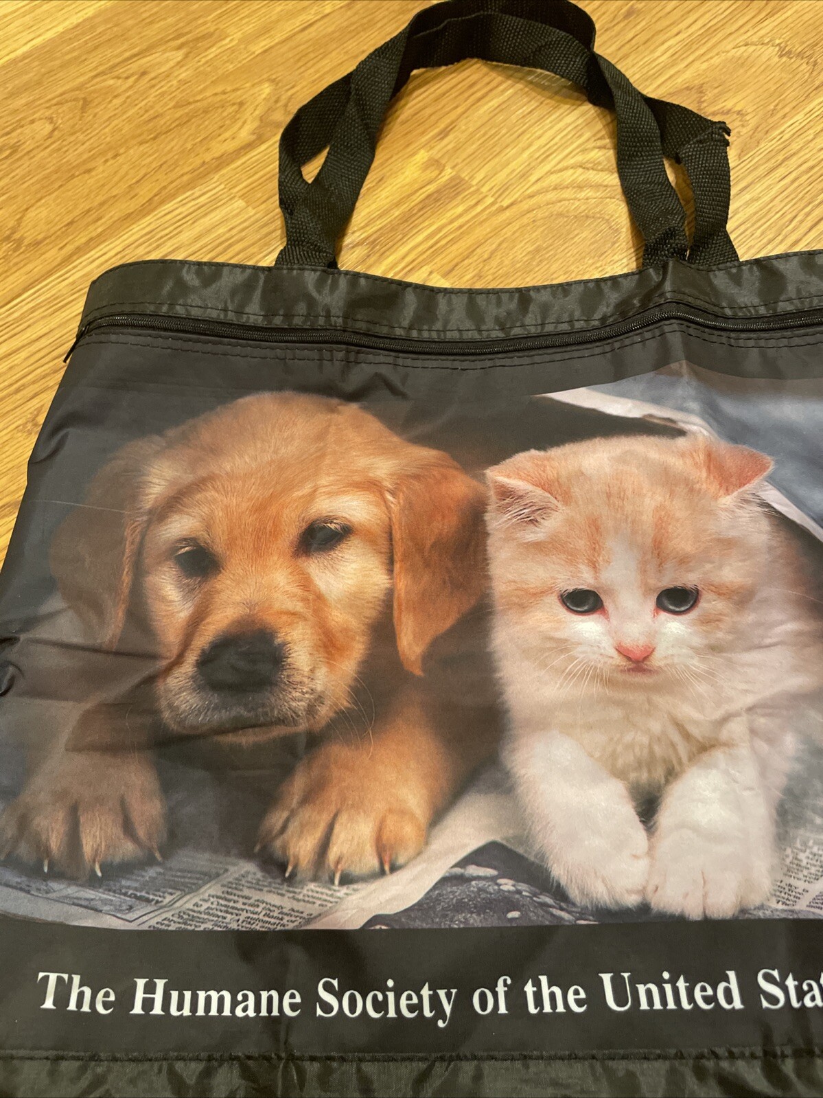 the humane society of the united states-dog/cat picture tote bag