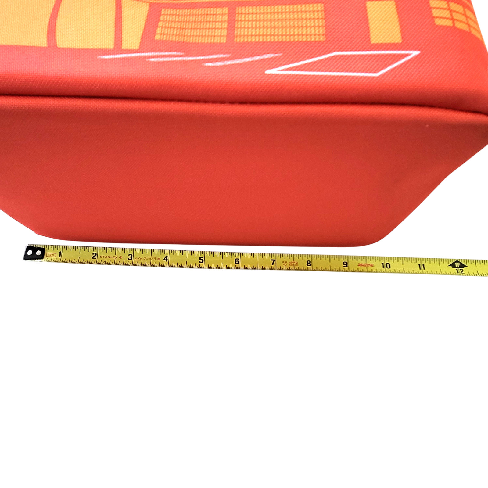 Trader Joe 2026 Mini Insulated Tote Summer Collection Sunny Orange Green Zipper