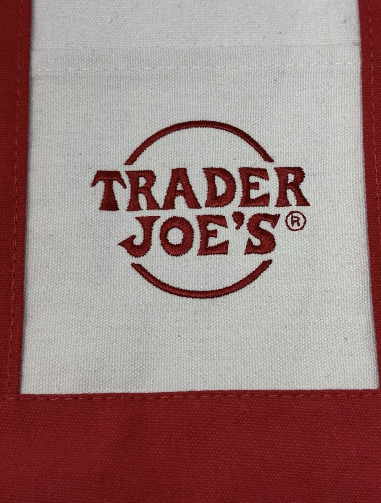 TRADER JOE’S RED MINI CANVAS TOTE BAG NWT FREE GIFT 🎁 VALENTINES DAY