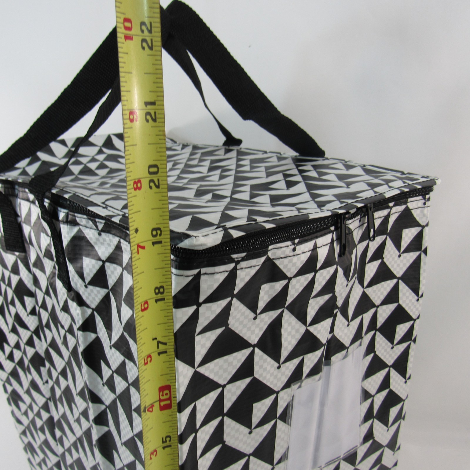IKEA KNALLA Bag 12 Gal. with Zipper Large Tote Reusable Grocery Laundry Storage