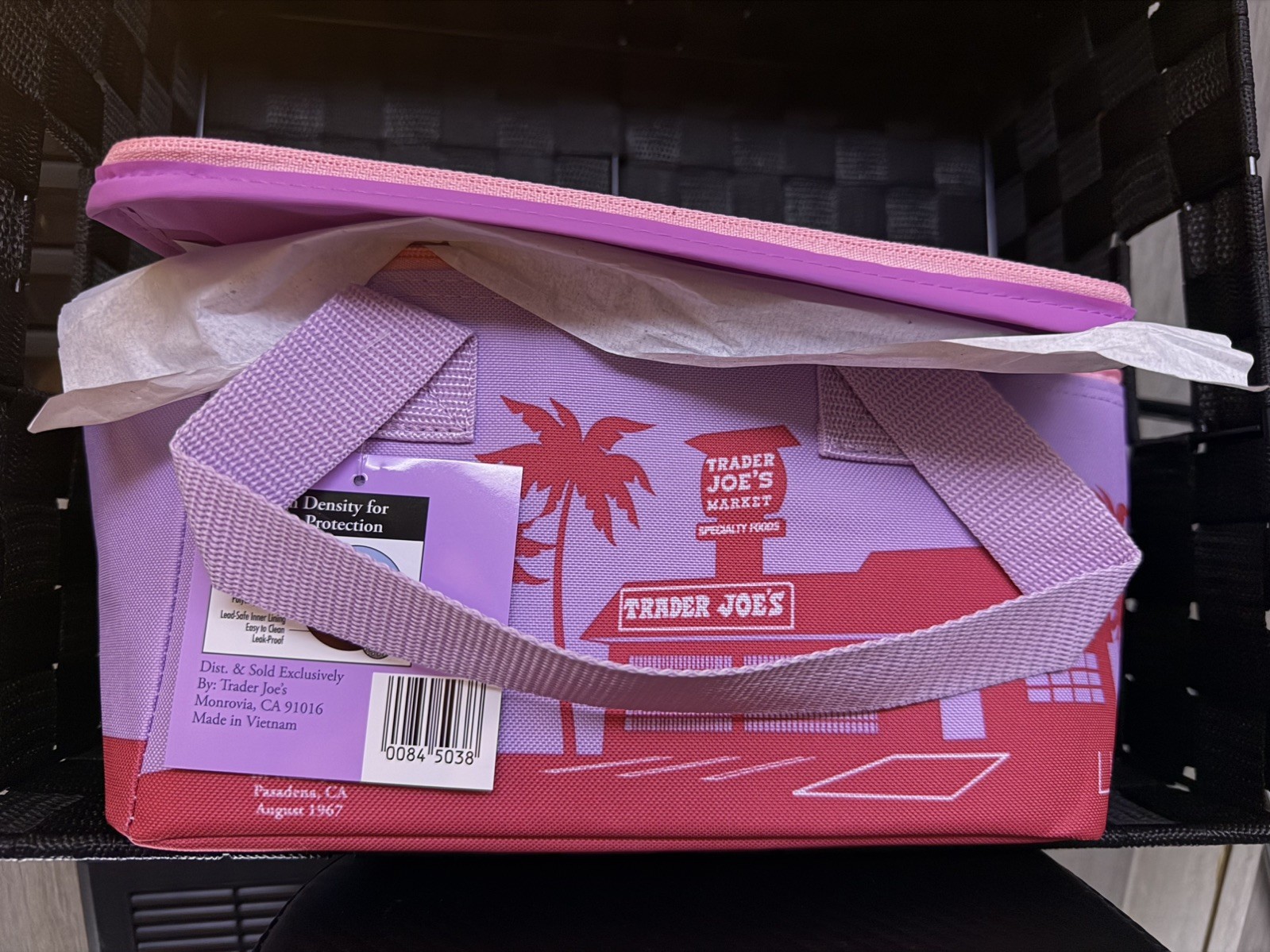 Trader Joe’s Insulated Summer Mini Totes 3 Pack AUTHENTIC Bags NWT 2026