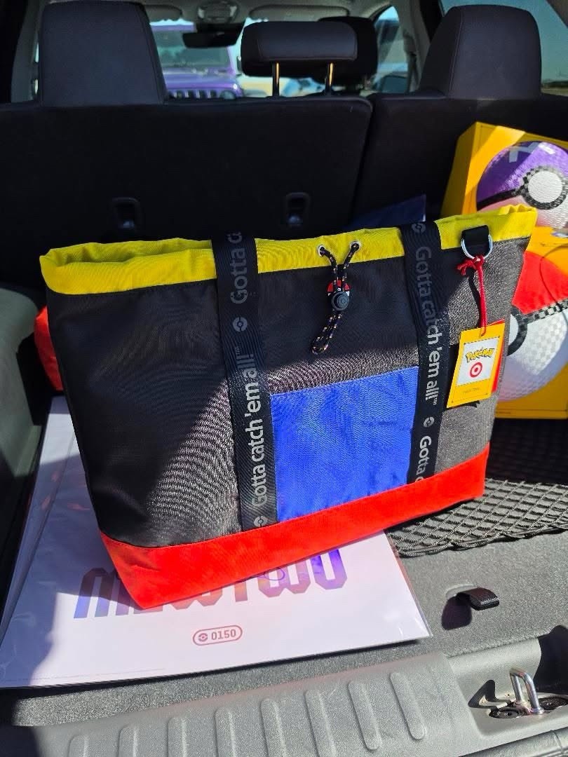 Pokemon X Target Adventure Tote All In Bag *In Hand * Brand New Ships Today