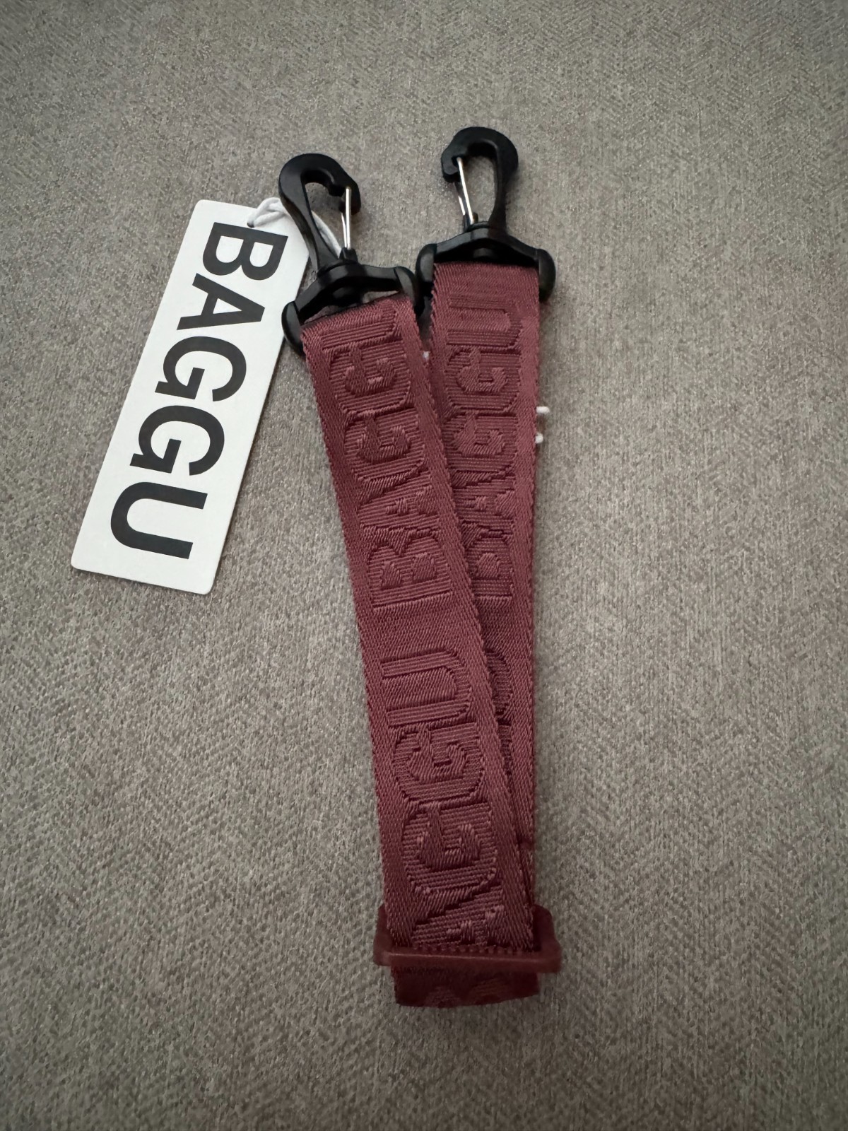 BAGGU Attachable Strap For Baggu Bag Japan Exclusive Mahogany Adjust HTF New