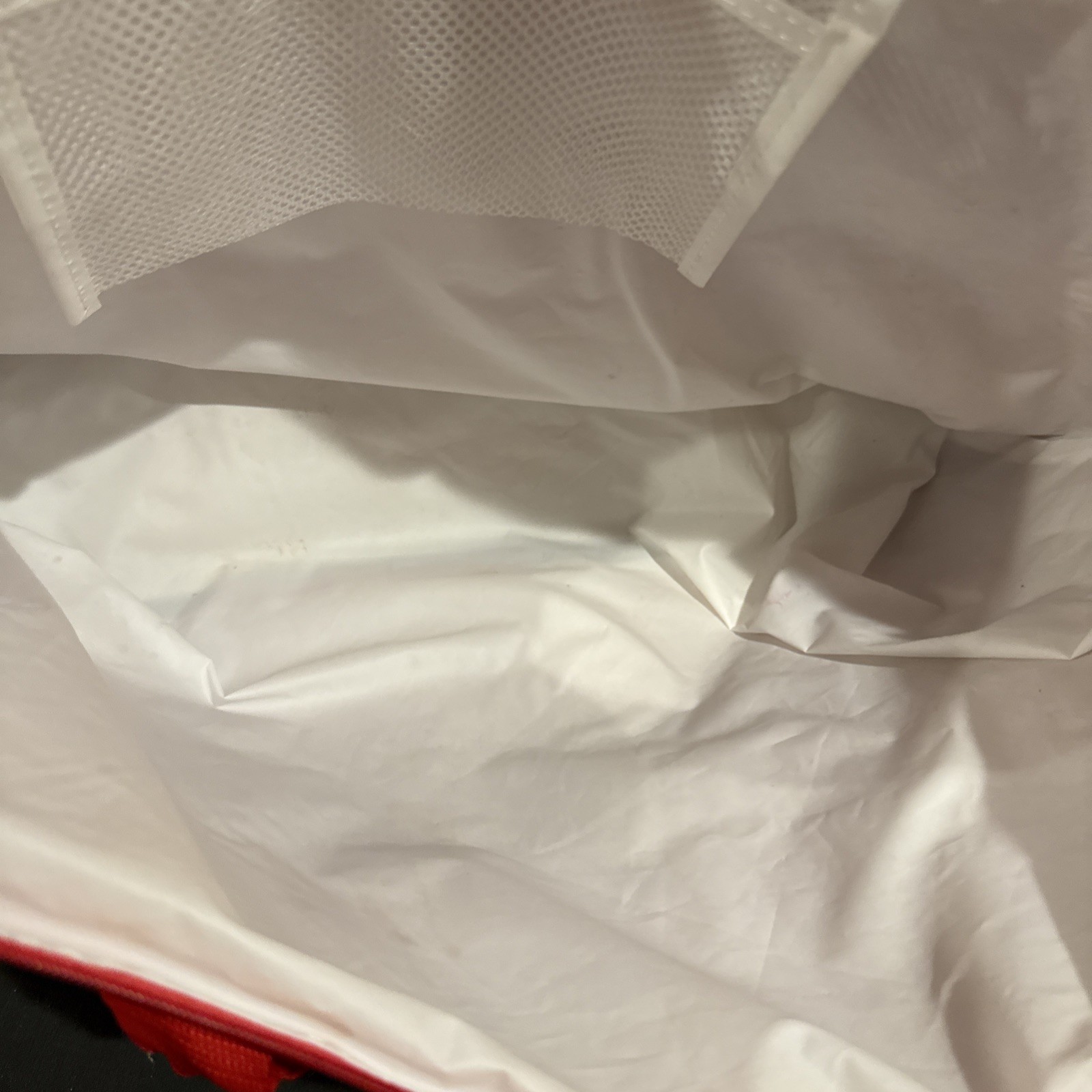 Trader Joe’s XL Red 19”L x 13”H Insulated Tote Freezer Cooler Bag Market Shoppe