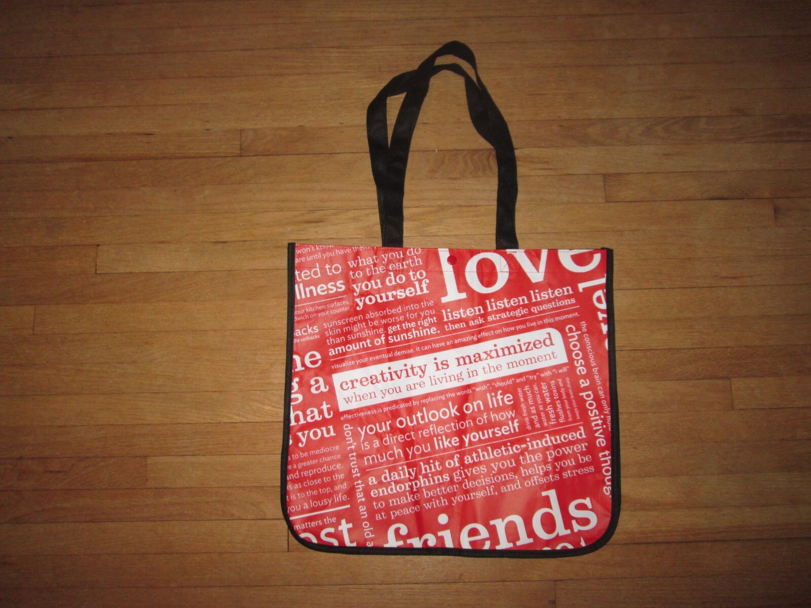 Lot of 3 LULULEMON Reusable Double Handle Shopping Tote Bags