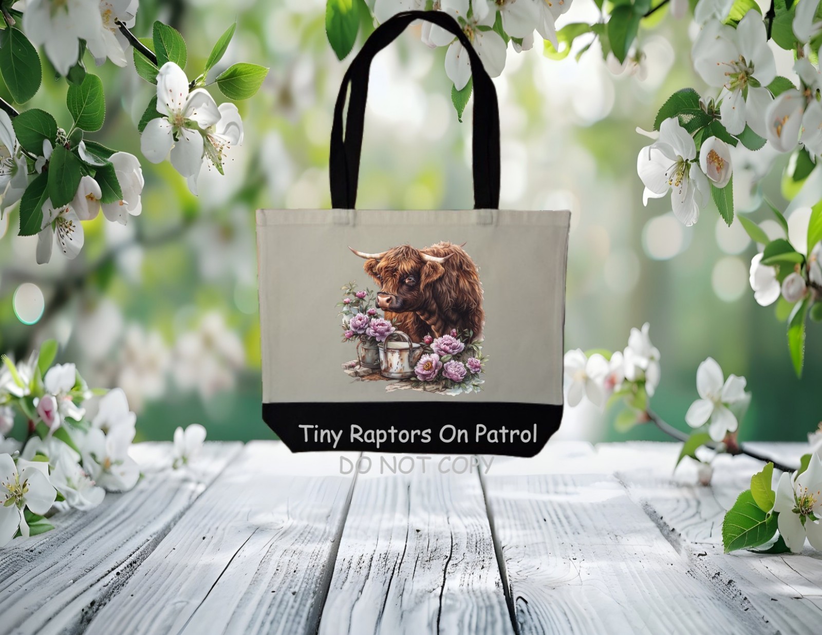 Highland Cow~ Canvas Tote Bag~FREE shipping~shopping~CHOICE~Reusable~Gift~USA