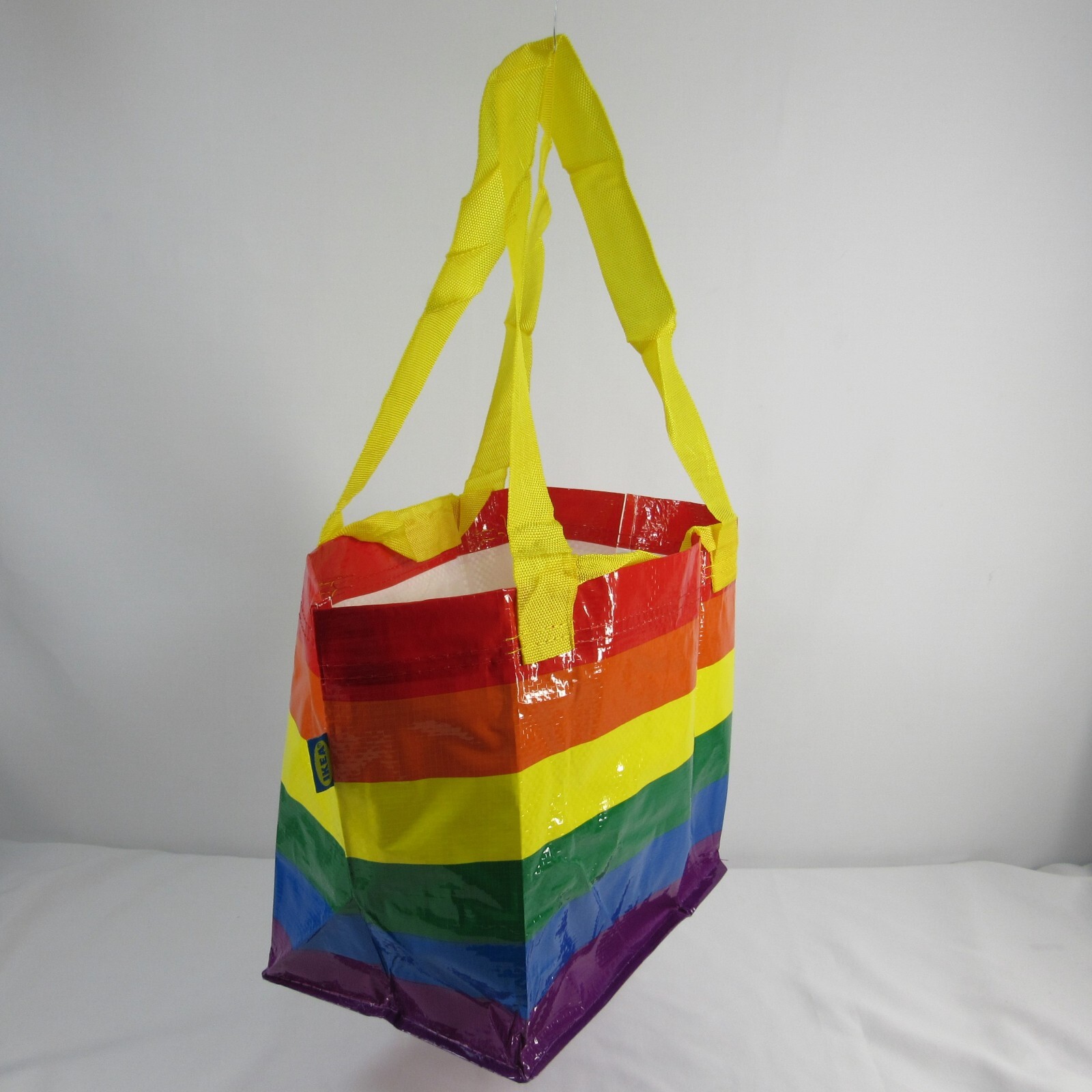Ikea Storstomma Rainbow Bag Medium Tote Reusable ECO Grocery Laundry Storage Bag