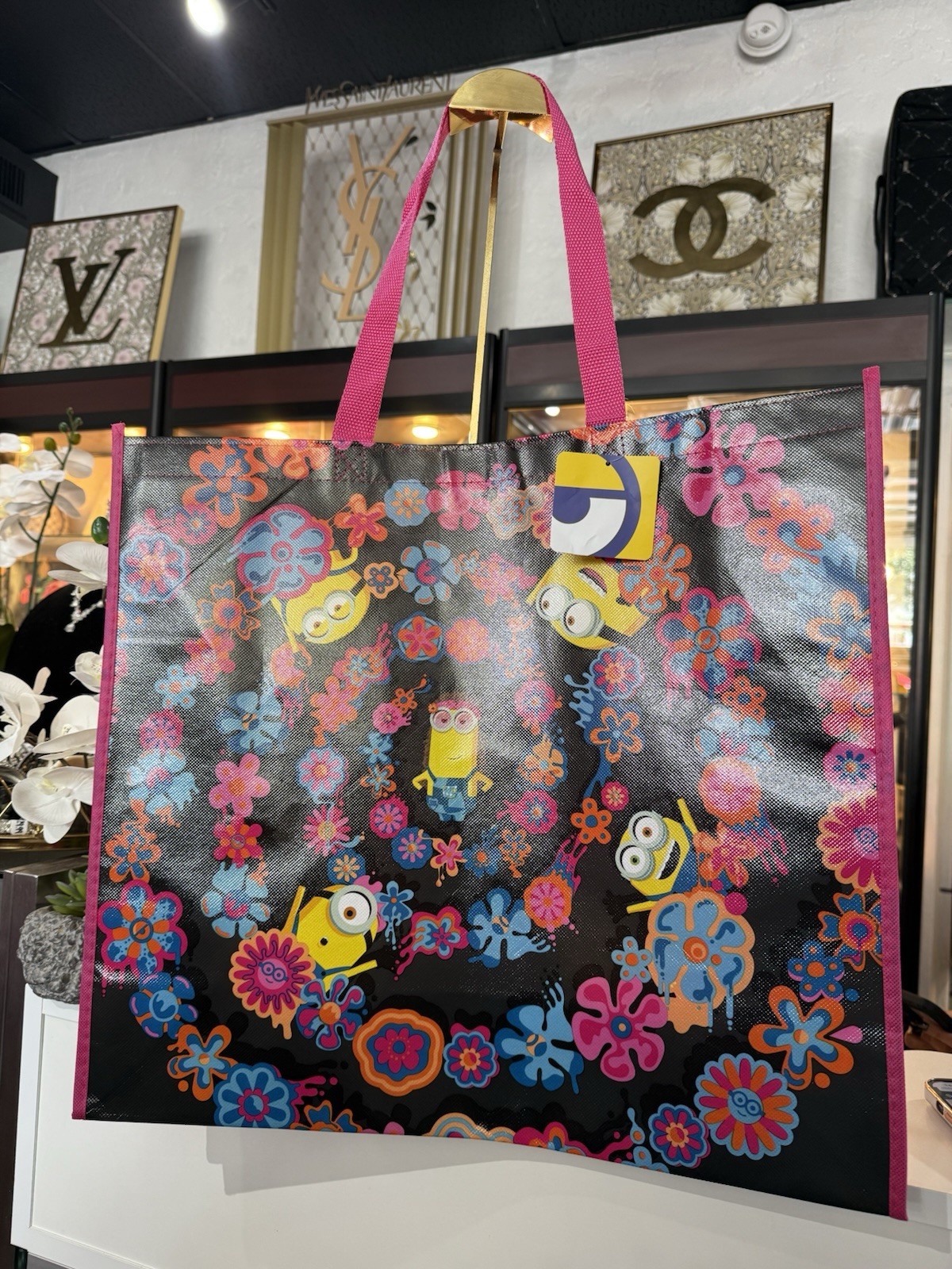 Legacy Licensing Partners Minions Collectible Reusable Tote Bag Multi NWT