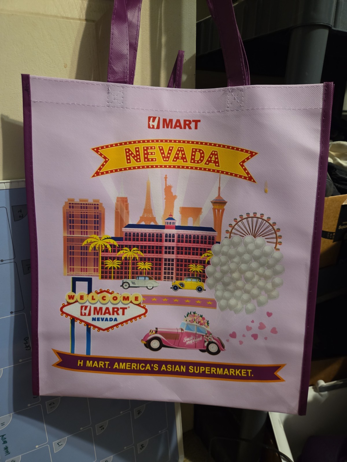 Hmart Nevada State Bag H Mart Korean Supermarket Shopping Bag Collectible