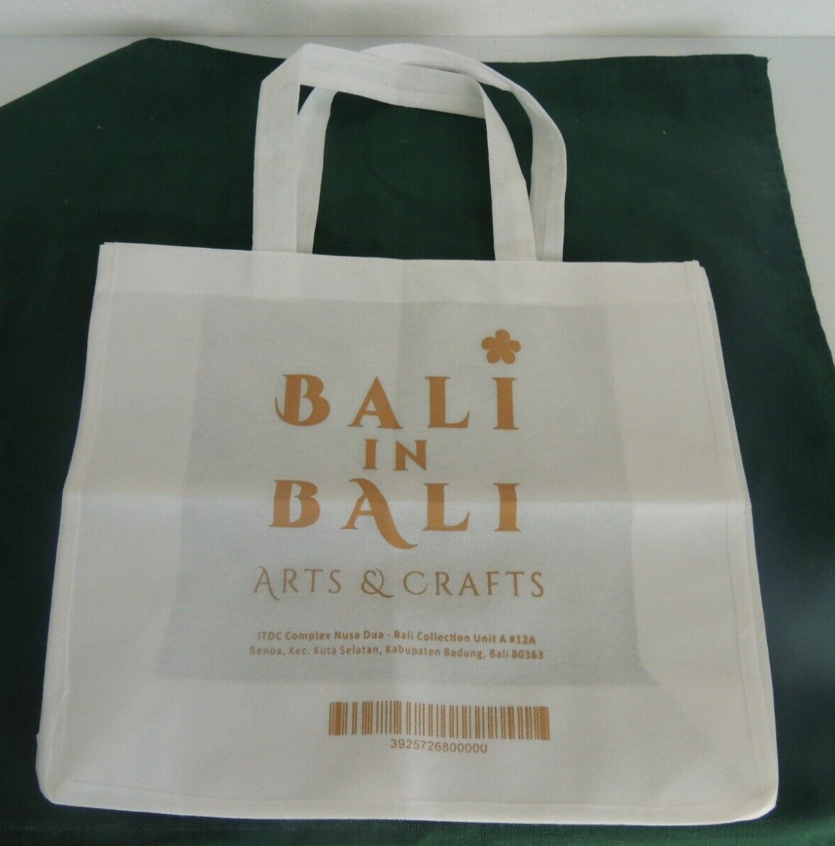BALI IN BALI ARTS & CRAFTS Shopping BAG FROM BALI INDONASIA NEW 13 X 10