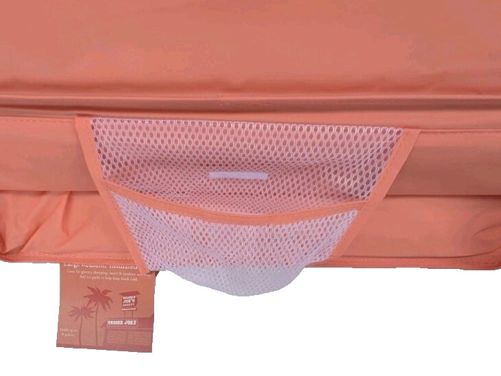 Trader Joe’s Green Insulated XL Cooler Tote Reusable Shopping Bag NEW Spring