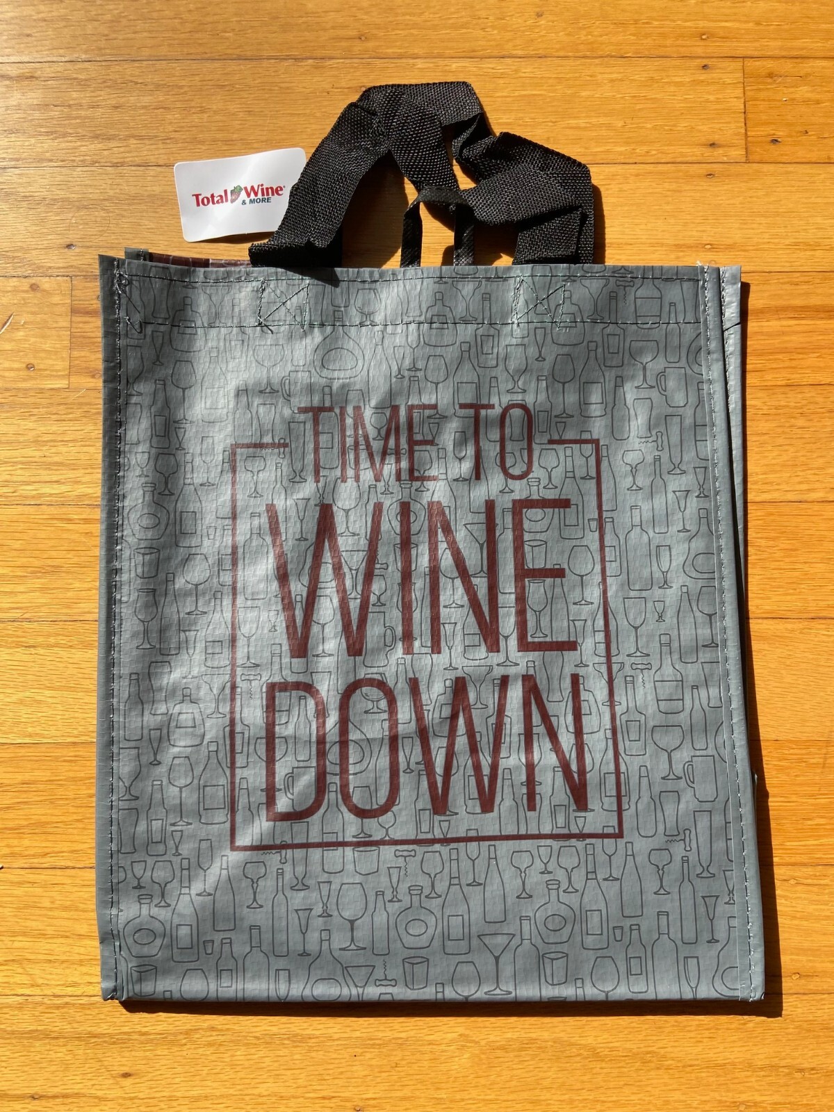 Bag Tote 6 Bottles Reusable Washable Wine Beer Liquor Carrier