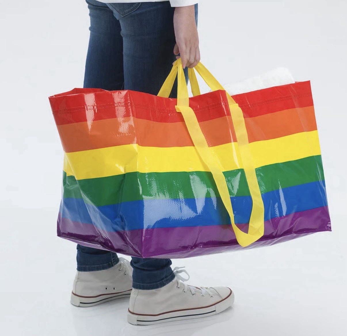 IKEA 104.832.10 STORSTOMMA Reusable Large Shopping Bag – Multicolor