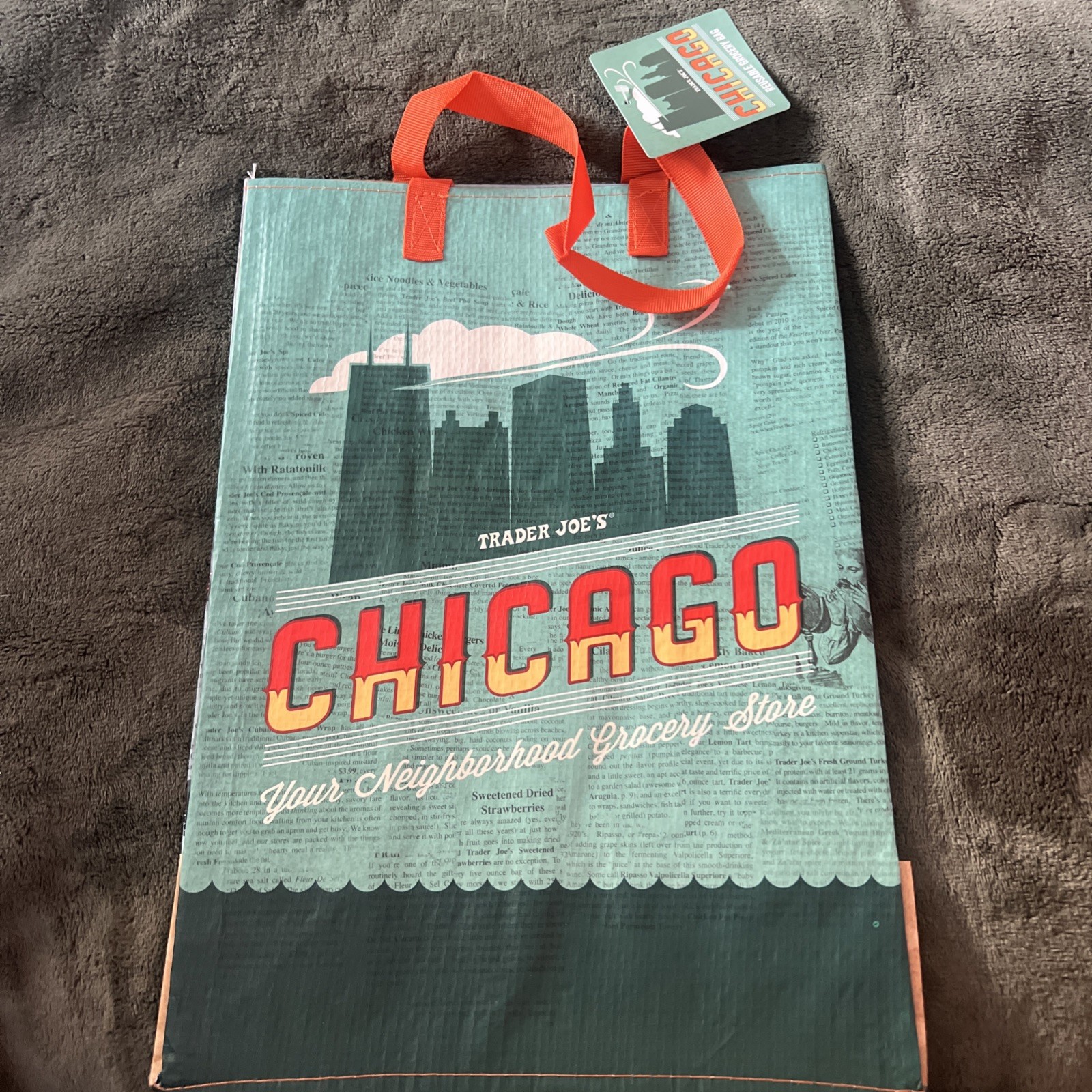 New Trader Joe’s Chicago Reusable Mystery Bag Shopping Grocery