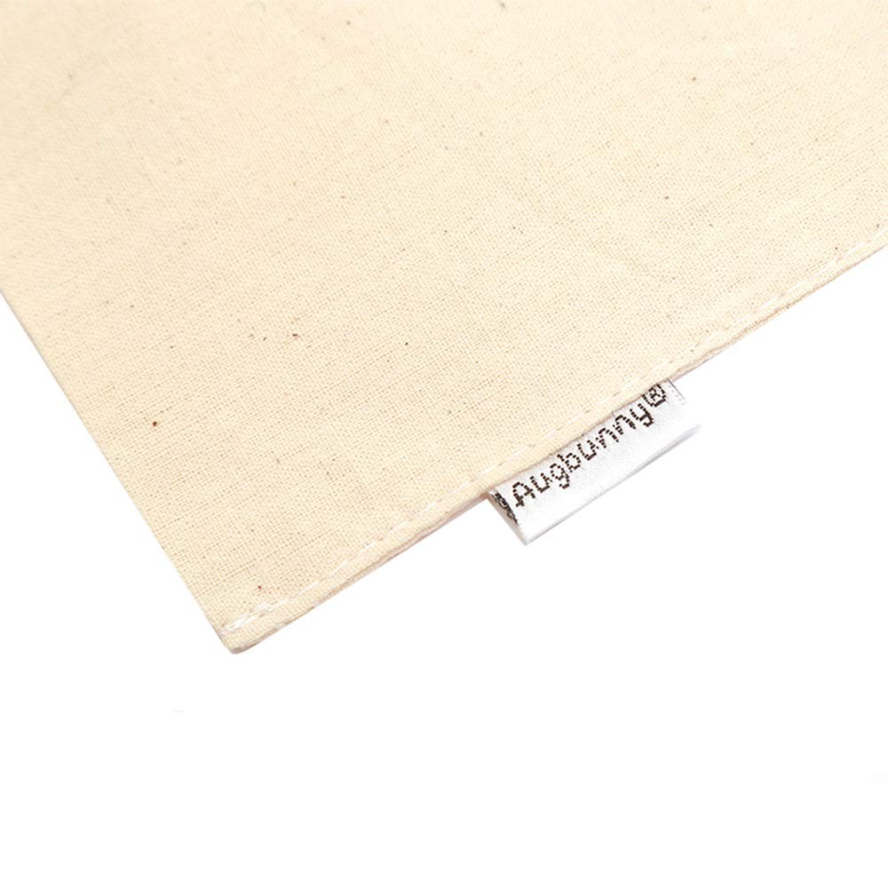 100% Cotton 10- by 12-Inch Muslin Bags with Drawstring, 12-Pack XLarge