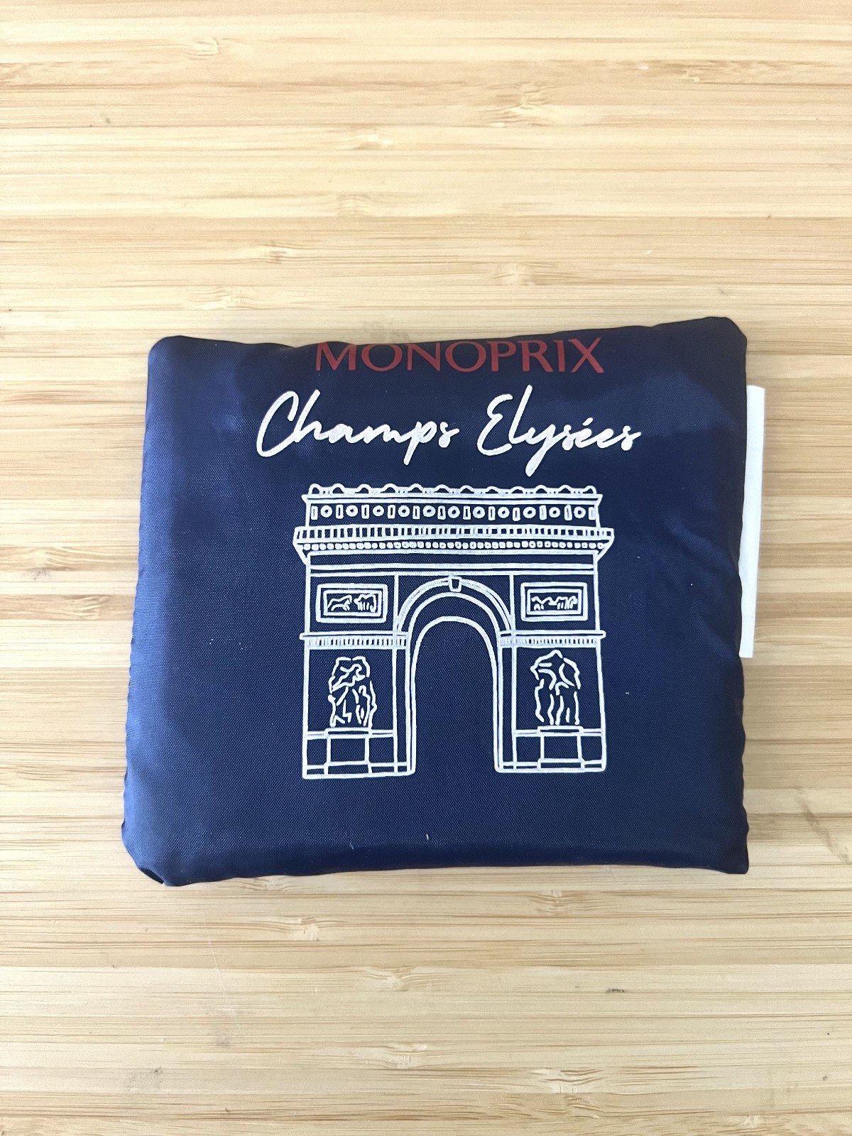Monoprix French Reusable Grocery Shopping Bag-Champs Elysees-Bonjour! Paris!