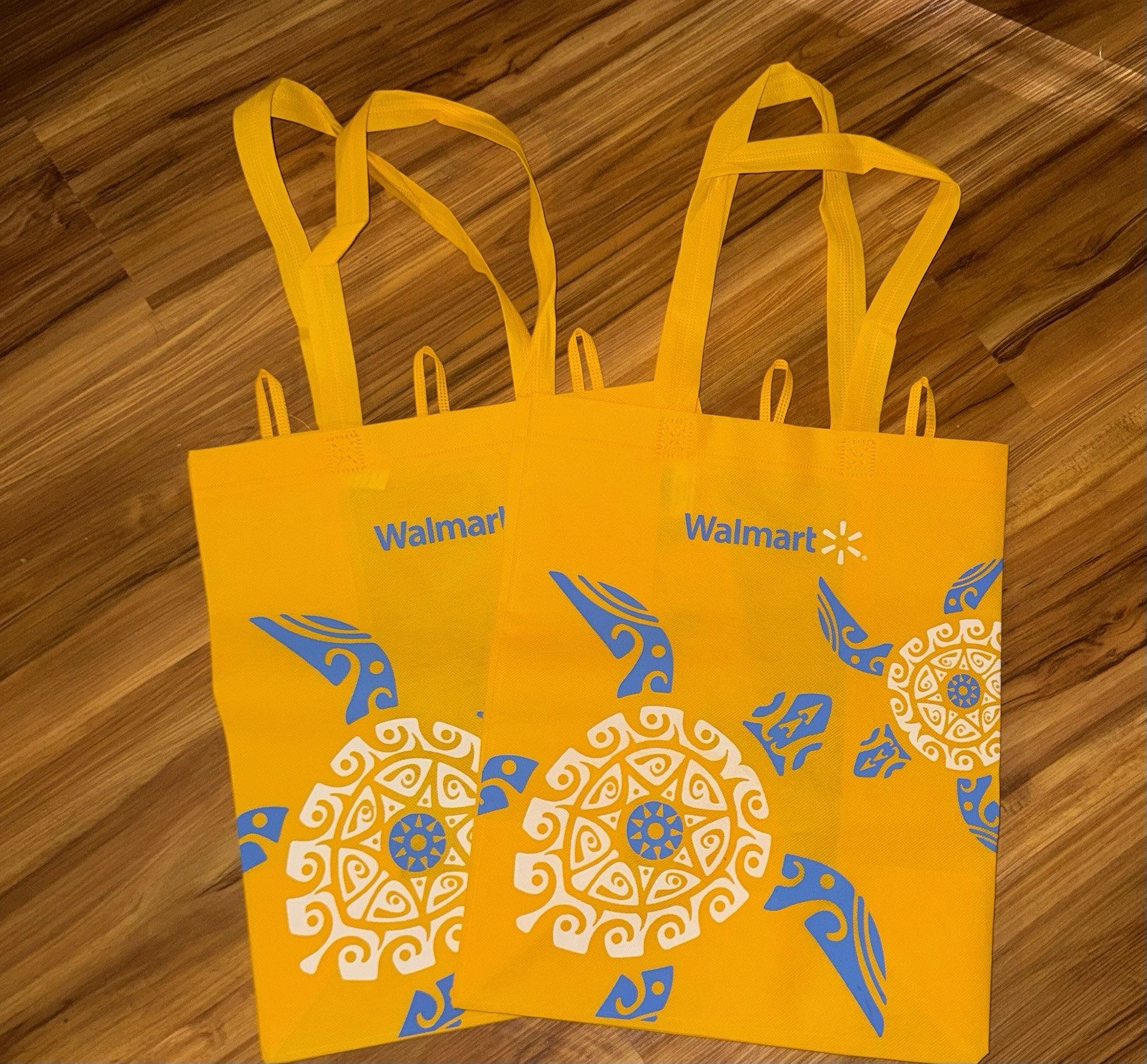 Walmart🌴Aloha From Hawaii🌴Shopping Reusable Tote Bag Grocery Groceries 6 Bags