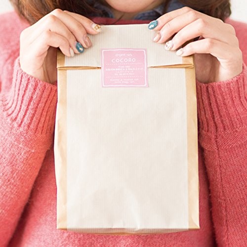 HEADS SIQ-7P Paper Tote Bags Made in Japan Simple Quality Small 100 Countfrom JP