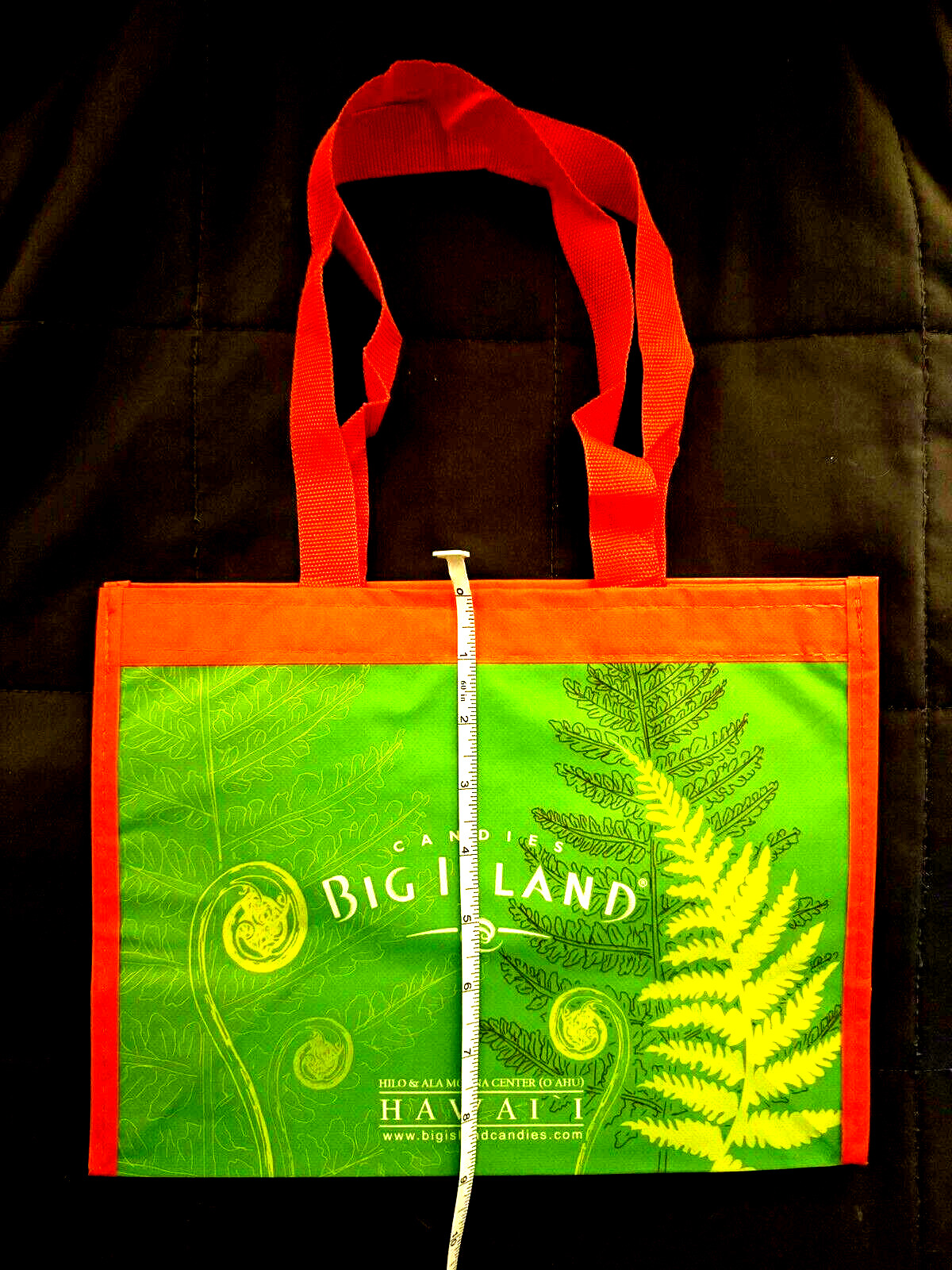 BIG ISLAND CANDIES Hawaii reusable shopping tote bag NEW UNUSED Ala Moana Oahu