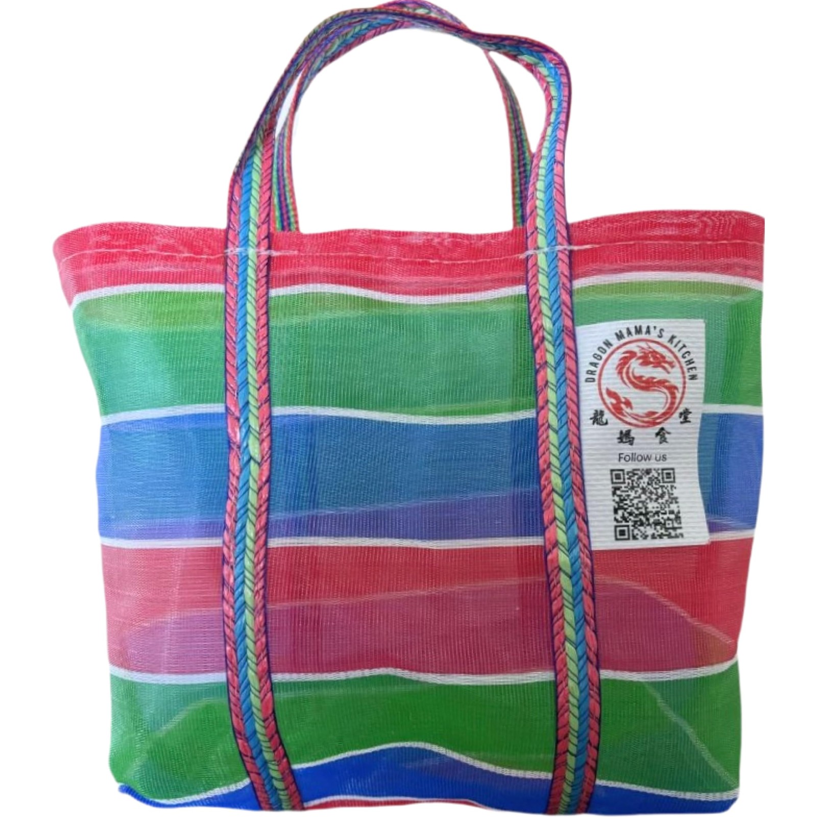 Jia Zhi Bag- Traditional Taiwanese Mesh Tote Bag | Reusable Everyday Nylon Ba…