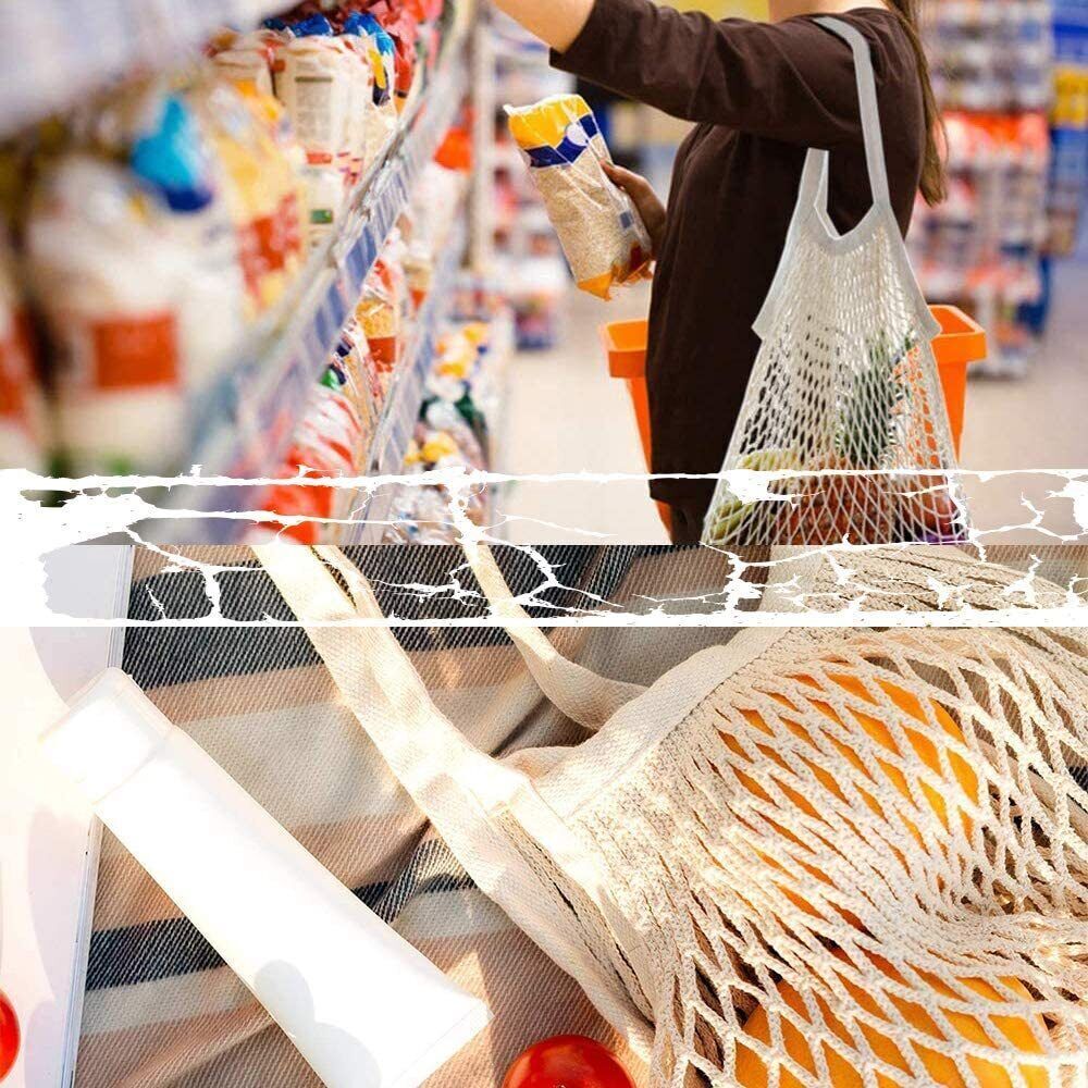 Mesh Net Turtle Bag String Shopping Bag Reusable Fruit Storage Handbag Totes