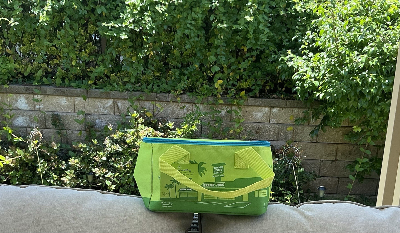 Limited Summer Edition Trader Joe’s 2026 Mini Insulated Tote Lime Green Viral