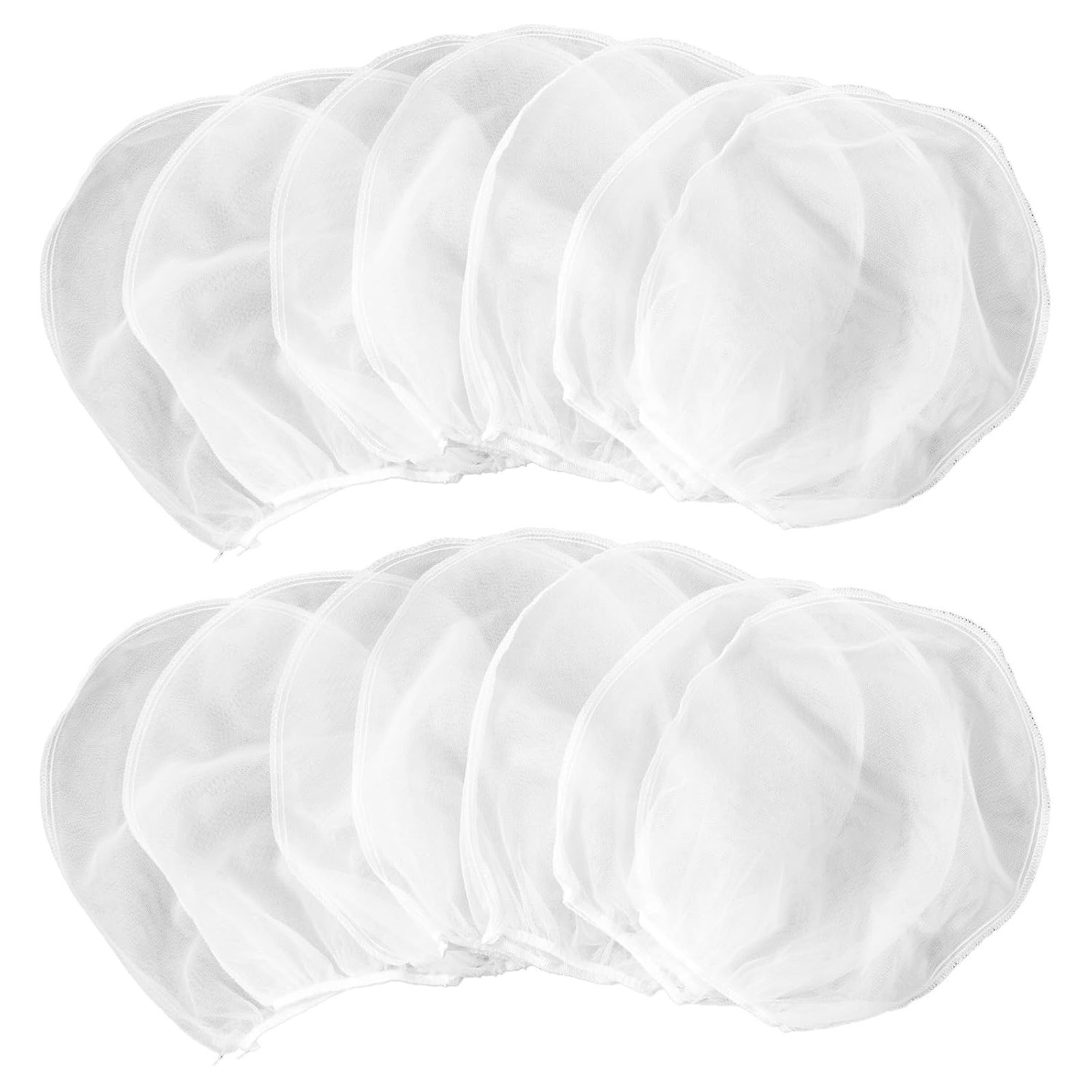Paint Filter Bags 1 Gallon Fine Mesh Elastic Drawstring (10 Pack) for Painting