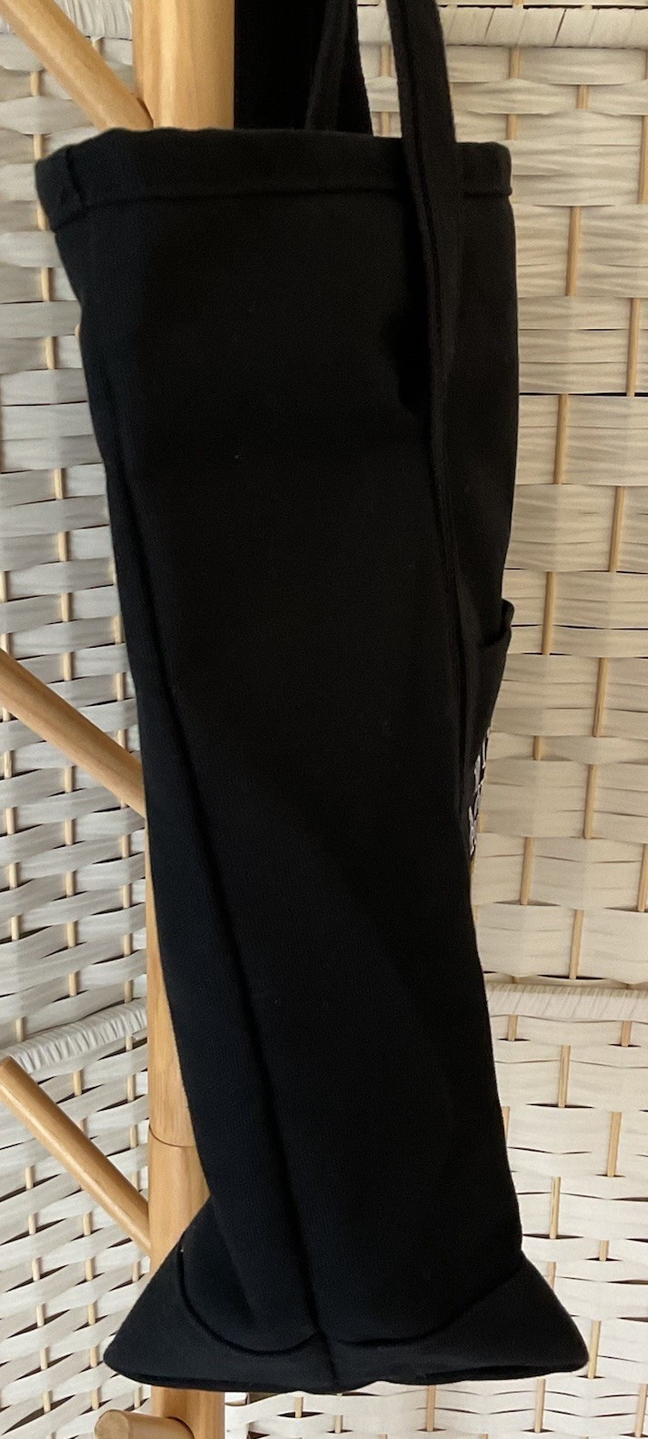 Extra Large Canvas Black Tote Bag From Westminister