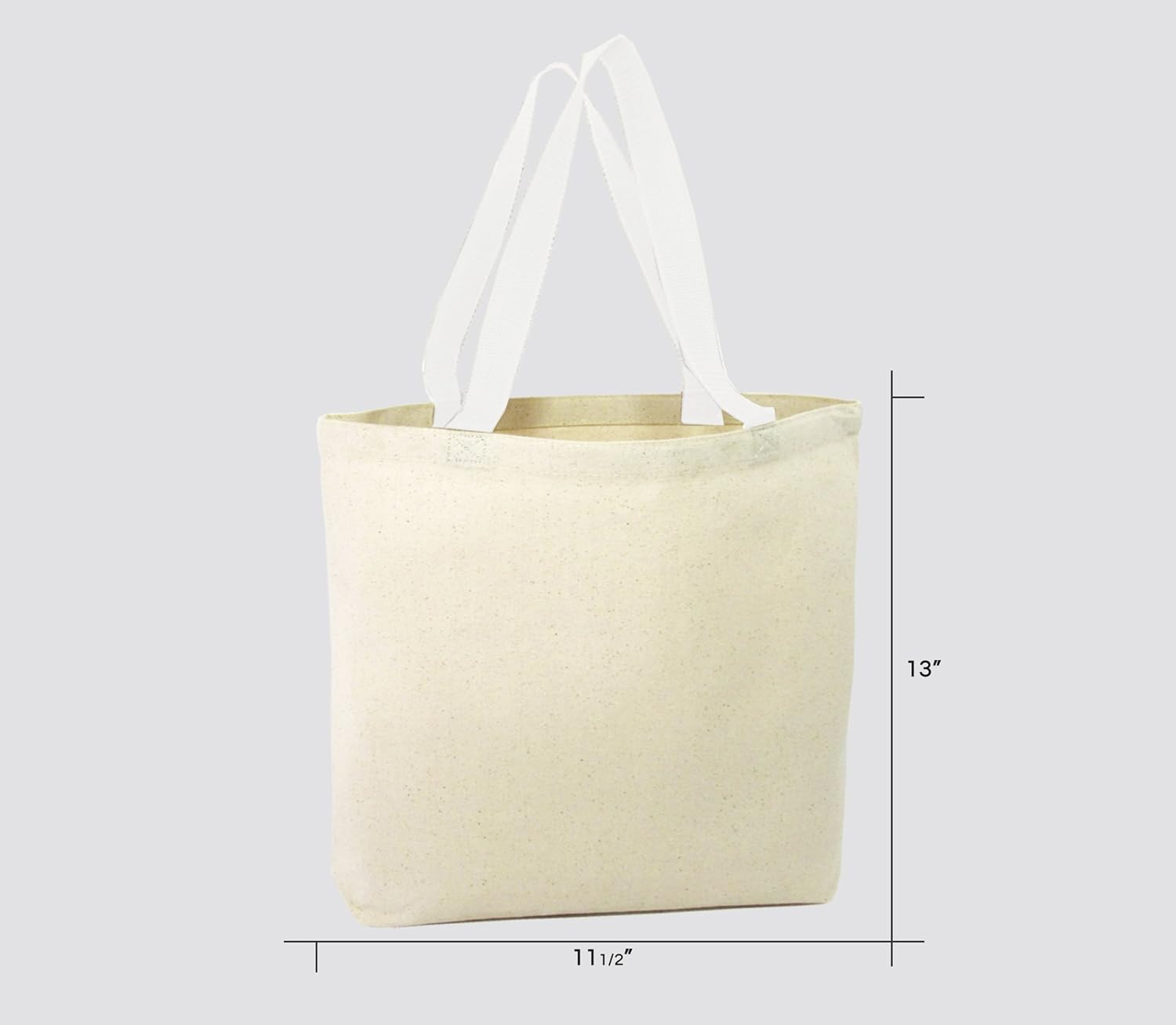 12 Pack Canvas Tote Bags – DIY Design Your Own Party Favor Pack Tote Canvas Bags