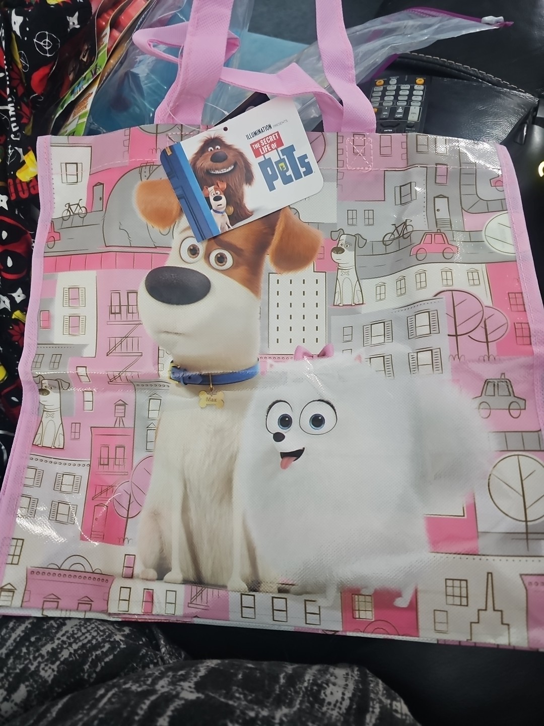 Illumination – Secret Life Of Pets Reusable Tote Bag – Accessory Innovations