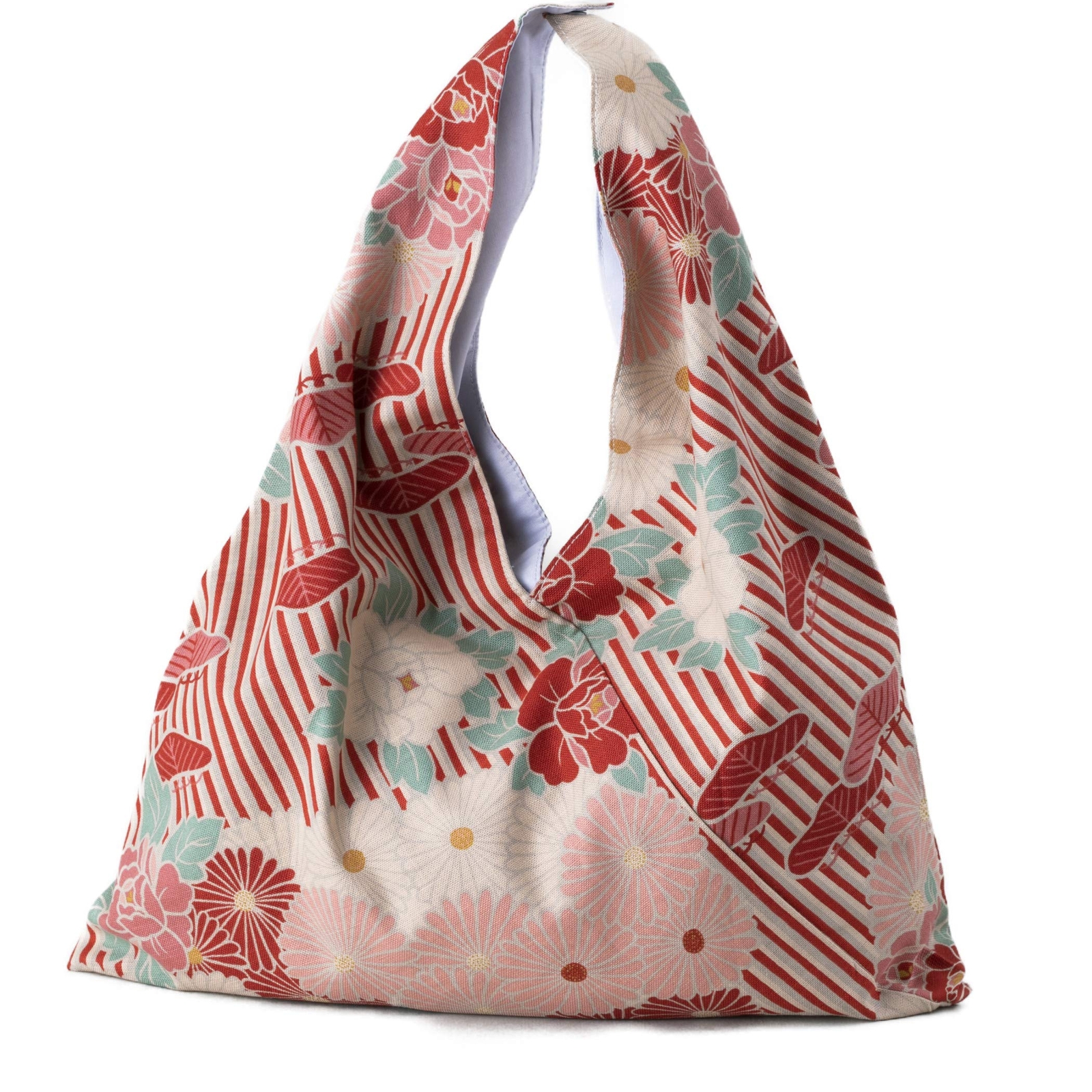 ใฎใฌใณ Japanese Furoshiki Tote Bag retro Flower Kimono Bag/made In Japan 10