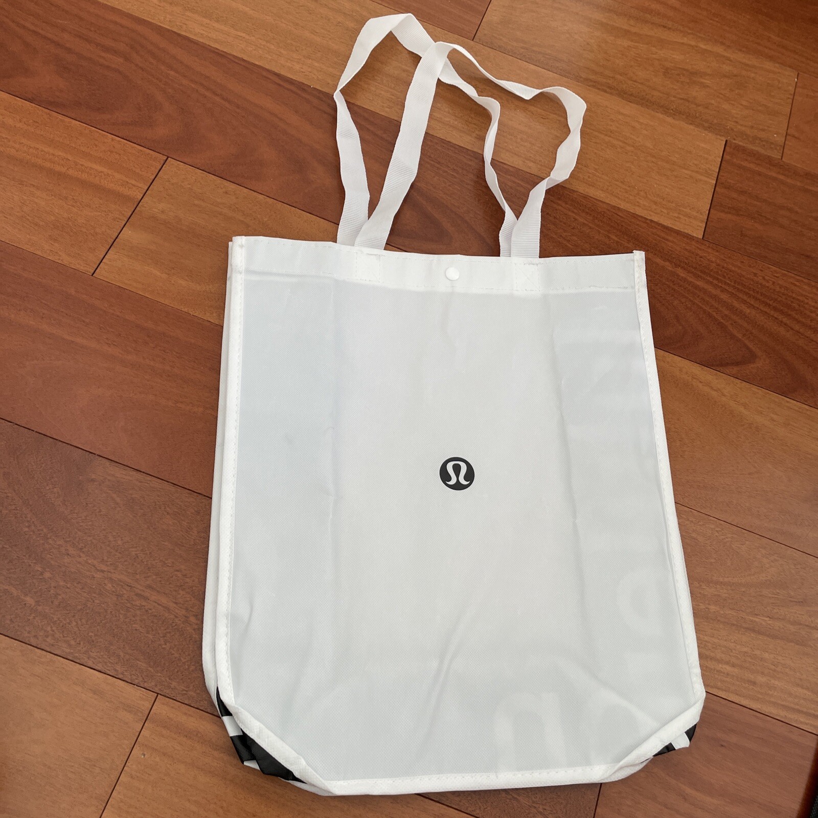 Lot Of Three (3) Lululemon Large Tote Reusable Shopping Bag Manifesto Tote